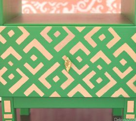 ikea nightstand makeover, painted furniture