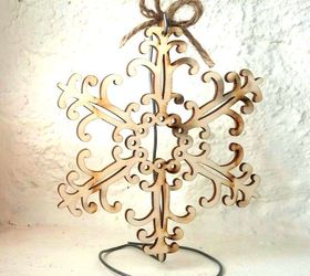 rustic wire ornament stand quick, christmas decorations, crafts, seasonal holiday decor