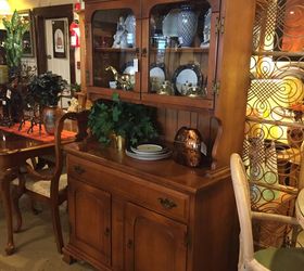 a hutch for my nook, chalk paint, painted furniture