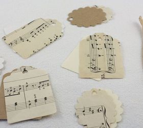 christmas ornaments crafts guilded wishbones, christmas decorations, crafts, seasonal holiday decor, Make little labels