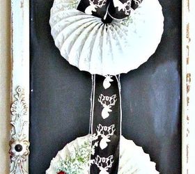 double christmas dryer hose wreath, christmas decorations, crafts, repurposing upcycling, seasonal holiday decor, wreaths
