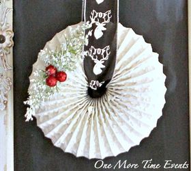 double christmas dryer hose wreath, christmas decorations, crafts, repurposing upcycling, seasonal holiday decor, wreaths