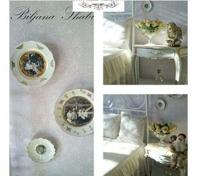 romantic china plate crafts, crafts, repurposing upcycling