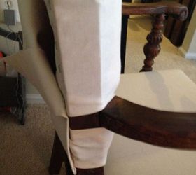 reupholstering an antique chair, reupholster