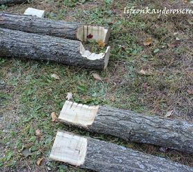 building an adirondack bridge, diy, landscape, outdoor living, woodworking projects