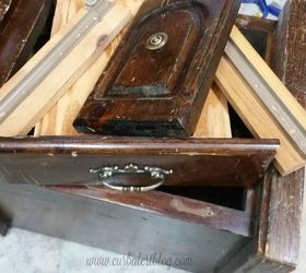 ugly endtable upcycle, painted furniture