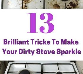 clean stove tops brilliant trip make it sparkle, appliances, cleaning tips