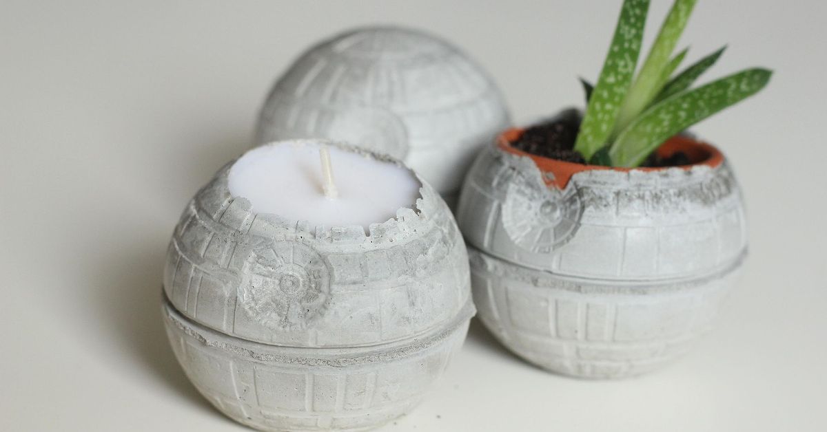 Star Wars Concrete Death Star DIY Hometalk