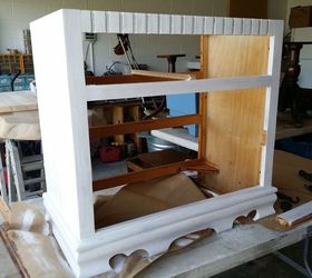 kitchen island at the beach, diy, kitchen island, painted furniture, repurposing upcycling, woodworking projects