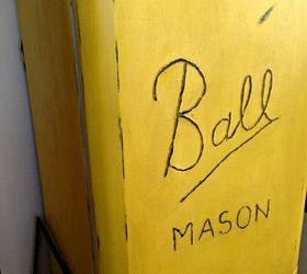 diy painted fridge, appliances, painted furniture
