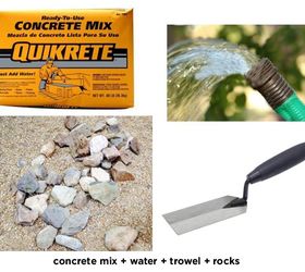 diy backyard fire pit, diy, how to, outdoor living