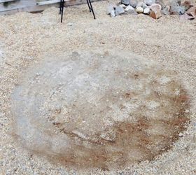 diy backyard fire pit, diy, how to, outdoor living