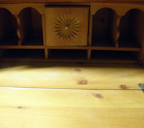 chalk paint pine desk my first chalk painting project, chalk paint, painted furniture