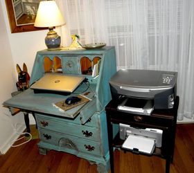 chalk paint pine desk my first chalk painting project, chalk paint, painted furniture