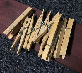 clothespin jewelry hanger, crafts, organizing, repurposing upcycling, storage ideas