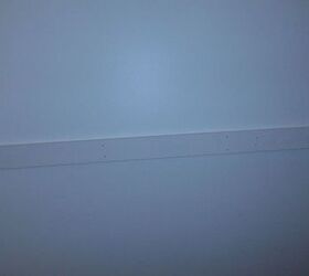 painting stencilling boring white hallway makeover, foyer, painting