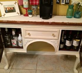 coffee table makeover, chalk paint, painted furniture