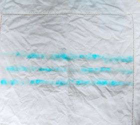 diy watercolor painted napkins, crafts