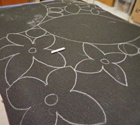 creative diy cutout rug, diy, flooring, reupholster