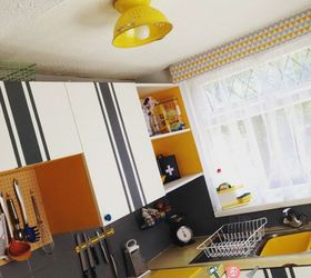 kitchen tour funky and retro, home decor, kitchen design