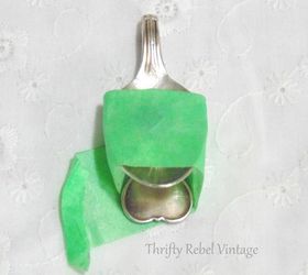 how to make an easy spoon pendant or ornament, crafts, how to, repurposing upcycling