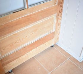 off the hinge diy sliding door, diy, doors, woodworking projects