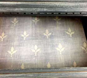 vintage lingerie chest turned gray, painted furniture