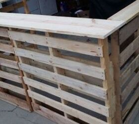 pallet project home made bar, entertainment rec rooms, pallet, woodworking projects