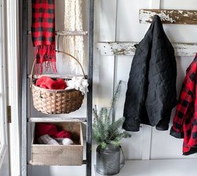 front entry redo bunch of bikes and old signs, crafts, foyer, home decor, organizing, repurposing upcycling, wall decor