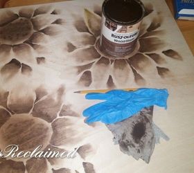 painting with stain, painted furniture