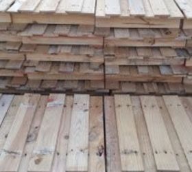 using pallets to make raised garden beds, container gardening, gardening, pallet, raised garden beds