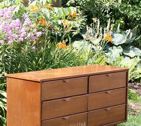 diy fabric wrapped dresser makeover, painted furniture, reupholster