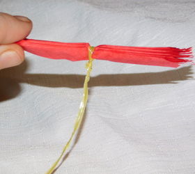 tissue paper flower how to, crafts, how to