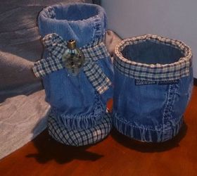 repurpose old containers and fabric, repurposing upcycling, reupholster