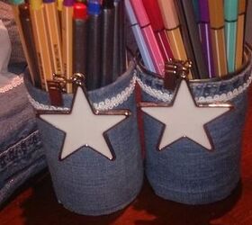repurpose old containers and fabric, repurposing upcycling, reupholster