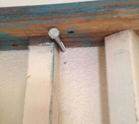 gallery wall from salvage yard to modern photo display, repurposing upcycling, wall decor