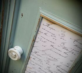 french script side table painted decoupage shabby chic, chalk paint, decoupage, painted furniture, shabby chic