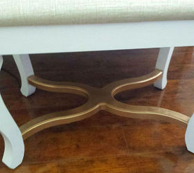 queen anne desk vanity makeover, painted furniture