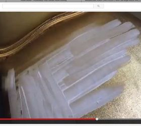 how to glitter upholstered furniture with our cracking or chipping, decoupage, how to, painted furniture, reupholster