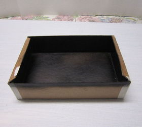 painting and re purposing that plain tea box, crafts, repurposing upcycling