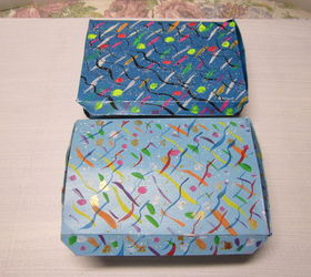 painting and re purposing that plain tea box, crafts, repurposing upcycling