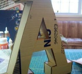 easy diy paisley quilled monogram cardboard box, crafts, home decor, how to, repurposing upcycling