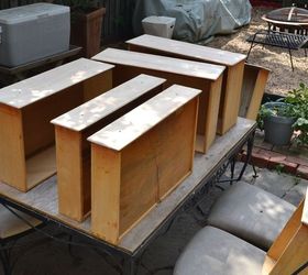 ugly dresser turned swan, painted furniture