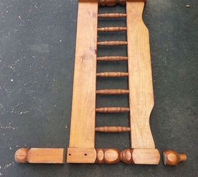 repurposed bunk bed coat rack shelf, painted furniture, repurposing upcycling, shelving ideas, woodworking projects