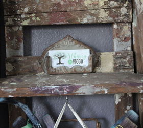 creative storage in dead space behind door ladder, home office, organizing, repurposing upcycling, storage ideas