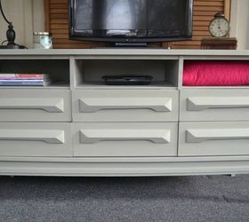 curbside dresser rescue painted, painted furniture