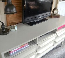 curbside dresser rescue painted, painted furniture