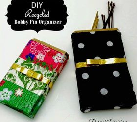 how to transform an empty tic tac pac into chic bobby pin storage, crafts, decoupage, how to, repurposing upcycling