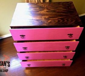 diy plywood dresser, painted furniture