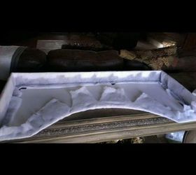 poster board cornice, diy, wall decor